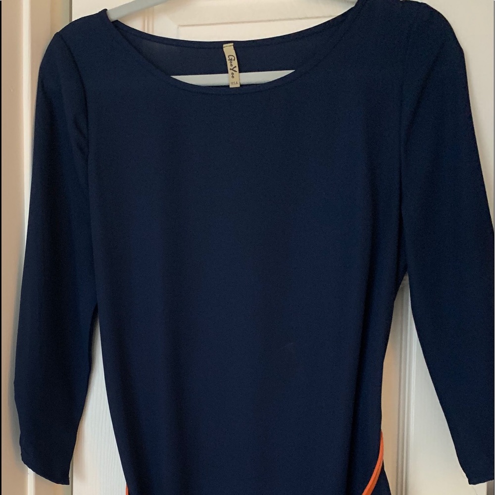 Navy Tunic/ shirt dress
